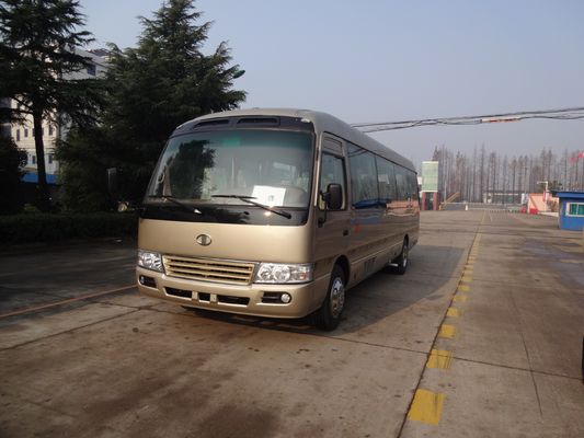 중국 디젤 엔진 정면 엔진 30 인승 마이크로 버스 넓은 몸 상업적인 실용 차량 협력 업체