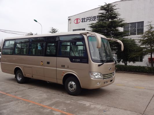 중국 알루미늄 단단한 문을 가진 학교 수송 별 유형 30 여객 소형 버스 협력 업체