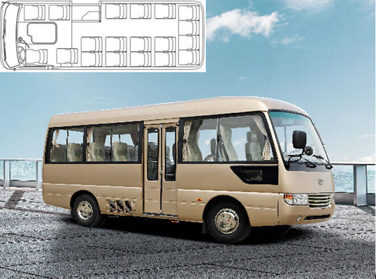 중국 Mudan 유로 3 디젤 엔진 소형 버스 사치품 25 승객용 밴 주식 엔진 에어 브레이크 협력 업체