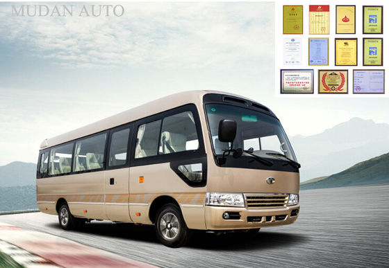 중국 JMC 30 여객 별 차 버스 비디오 플레이어와 가진 디젤 엔진 호화스러운 실용 차량 협력 업체