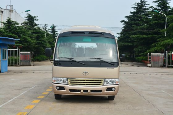 중국 최고 속도 100km/H의 걸출한 디자인을 가진 변속기 30 Seater 수동 마이크로 버스 7.7M 협력 업체
