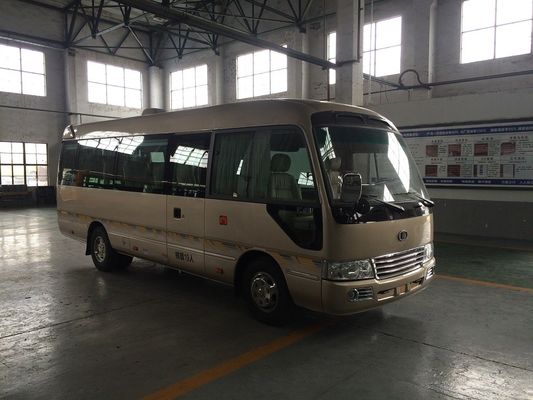 중국 버스 몸 30 Seater 호화스러운 마이크로 버스 본래 도시 서비스 버스 설명서 변속기 협력 업체