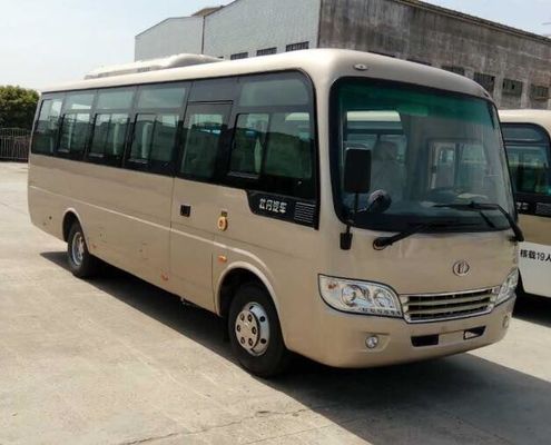 중국 Weichai/Yuchai 엔진 유로 5를 가진 여행자 별 마이크로 버스 투어 여객 버스 협력 업체