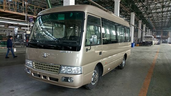 중국 4X2 디젤 엔진 가벼운 상업용 차량 수송 높은 지붕 Rosa 통근자 버스 협력 업체