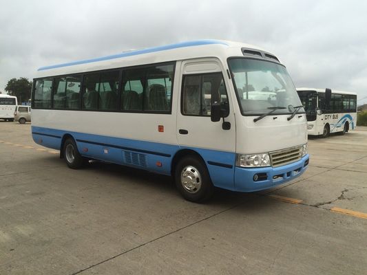 중국 20-30 Seater 아프리카 시장을 위한 새로운 디자인 수출 도시 서비스 버스 호화스러운 장비 협력 업체