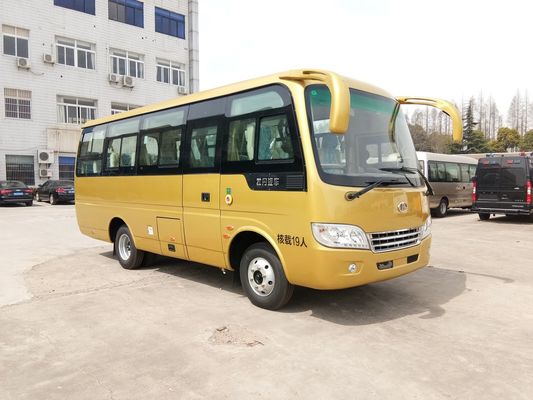 중국 미츠비시 엔진을 가진 29 승객용 밴 별 마이크로 버스 왼손 드라이브 협력 업체