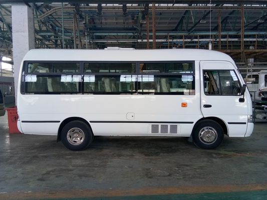 중국 수동 도시 소형 여객 버스 변속기 19 좌석 호화스러운 디젤 ISUZU 엔진 협력 업체