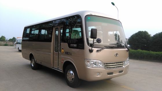 중국 별 유형 디젤 엔진 소형 버스 RHD 재고 장거리 여행자 여객 상업용 차량 협력 업체