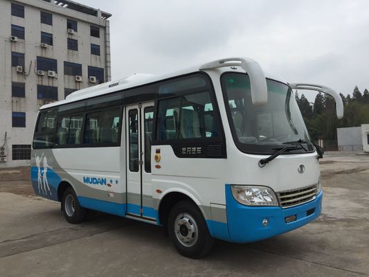 중국 SKD/CKD 디젤 엔진 소형 버스 19 인승 마이크로 버스 공공 봉사 3300mm 바퀴 기초 협력 업체