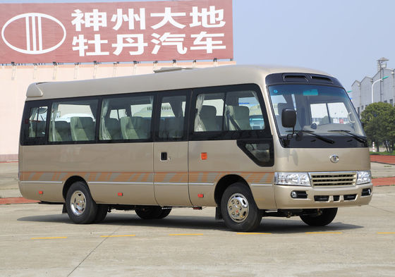 중국 환경 친화적인 여행자 소형 버스 디젤 엔진 낮은 연료 소모량 협력 업체