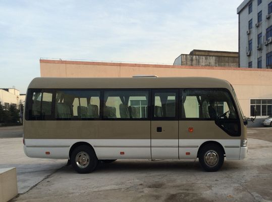 중국 유로 2 RHD 23 인승 마이크로 버스 ISUZU 엔진 전기 여객 버스 협력 업체