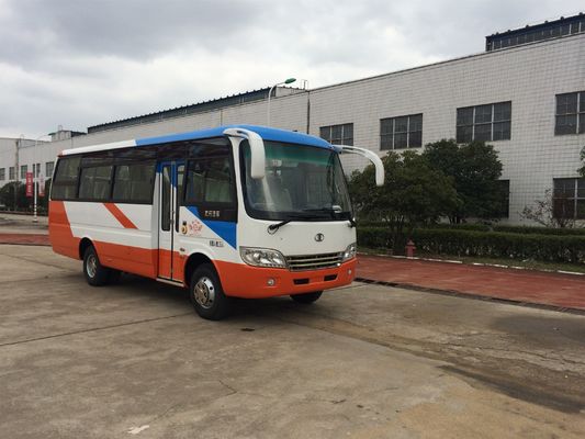 중국 디젤 엔진 별 마이크로 버스 30 인승 객차 버스 LHD 조타 협력 업체
