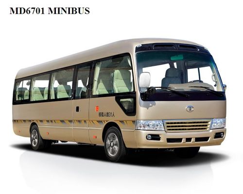중국 전기 RHD 소형 19 인승 버스, 미츠비시 Rosa 유형 작은 여객 버스 협력 업체