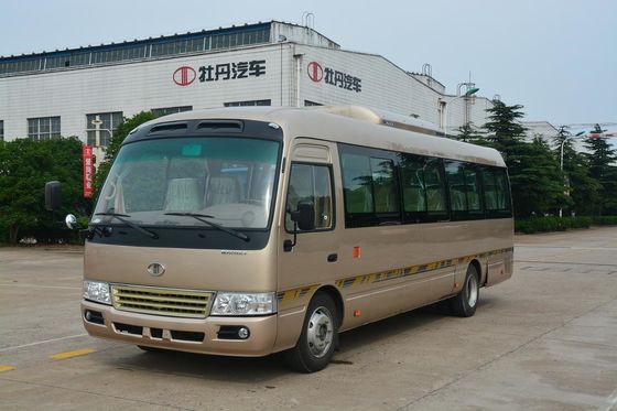 중국 미츠비시 Rosa 유형 전기 RHD 소형 19명의 여객 버스 작은 여객 버스 협력 업체