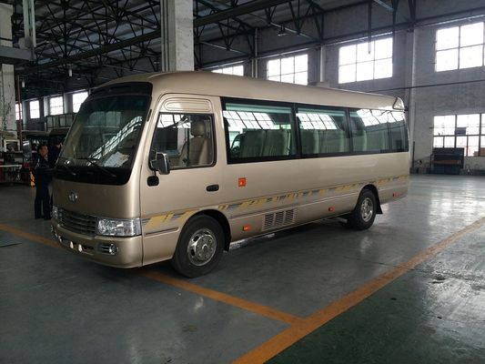 중국 7.5M 길이 황금 별 마이크로 버스 관광 여행 버스 2982cc 진지변환 협력 업체