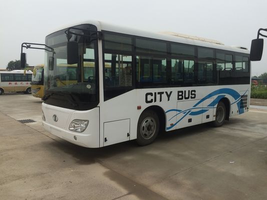 중국 잡종 도시 안 도시 버스 70L 연료 도심 버스 LHD 6 변속기 안전 협력 업체