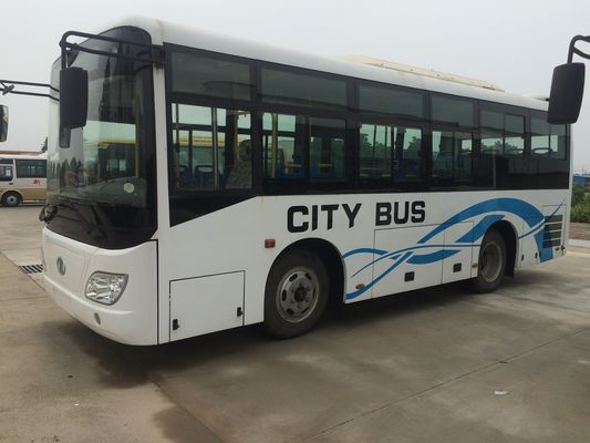 중국 긴 축거 간 도시 버스 오른손 드라이브 7.3 미터 Dongfeng 포좌 협력 업체