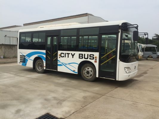 중국 디젤 엔진 도시 버스 20 Seater 마이크로 버스 이동 유로 4 연약한 좌석 왼손 드라이브 6 변속기 협력 업체