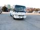 백색과 파란 좌/오른손 드라이브 관광 별 버스는 여행자 여객을 수송합니다 협력 업체